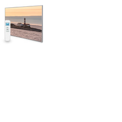 995x1195 Dusky Lighthouse Picture Nexus Wi-Fi Infrared Heating Panel 1200W - Electric Wall Panel Heater