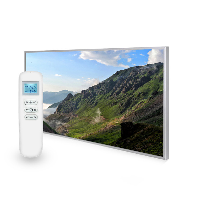595x995 Rolling Valley Image Nexus Wi-Fi Infrared Heating Panel 580W - Electric Wall Panel Heater
