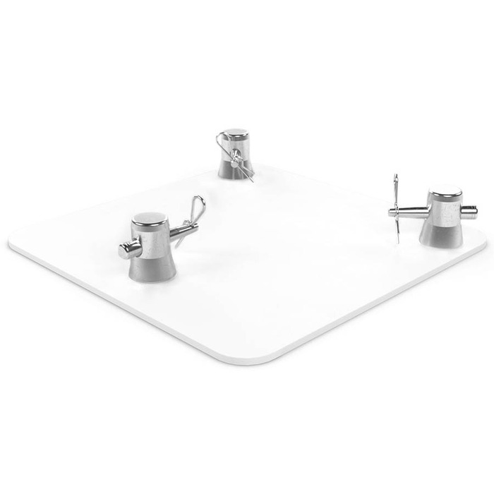 Contestage Trio290 Square Truss Baseplate - White