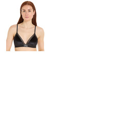 Tommy Hilfiger TH Lace Trim Velour Triangle Bralette