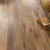Lusso Modena Smoked Grey Brushed & Oiled Engineered Oak 125mm