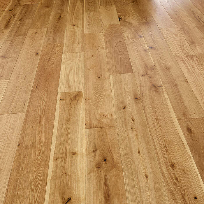 Lusso Messina Brushed & Lacquered Click Engineered Oak 190mm