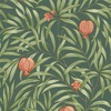 Pomegranate Wallpaper Green