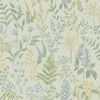 Rural Paradise Floral Sprig Wallpaper Blue Holden 13662