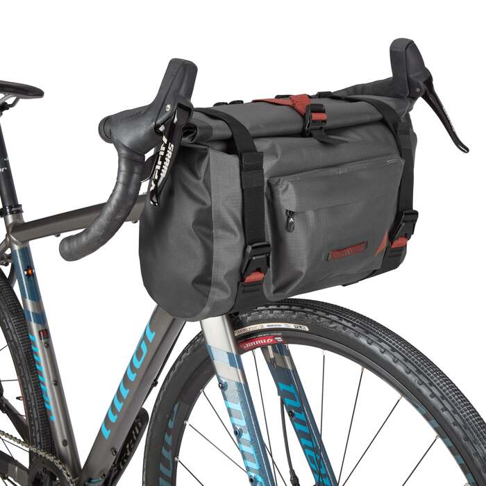 Vortex Waterproof 11L Cycling Handlebar Bag Grey | Altura