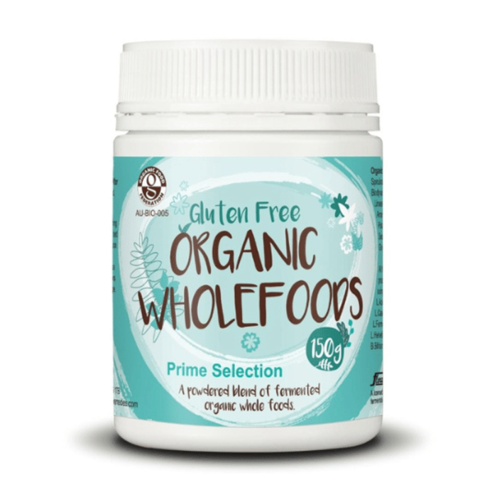 Organic Gluten-Free Probiotic and Prebiotic Supplement