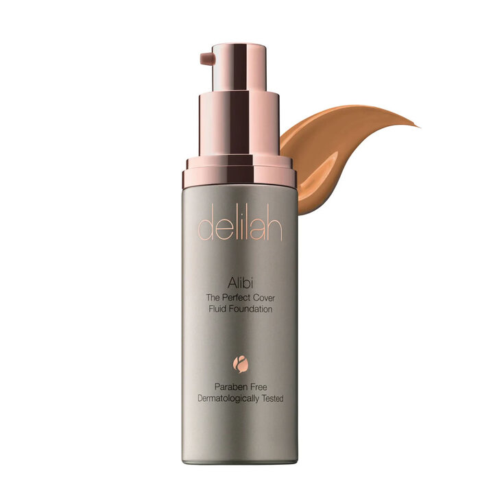 Delilah Alibi The Perfect Cover Fluid Foundation 30ml Tawny