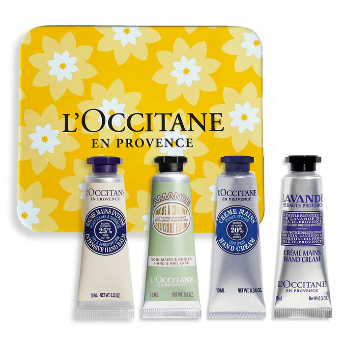 L'Occitane Hand Delights 4 Piece Tin