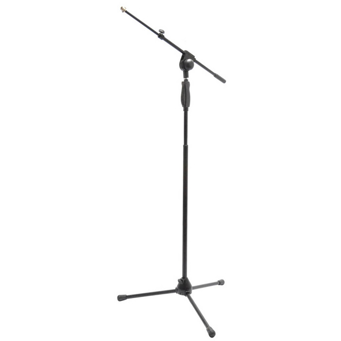Mic Stand with Telescopic Boom Quick Release Height Adjustment