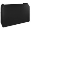XL DJ Booth with Black and White Scrims Foldable Design and Supplied with Bag