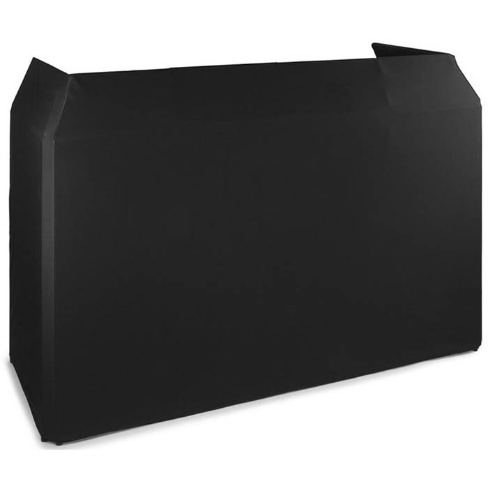XL DJ Booth with Black and White Scrims Foldable Design and Supplied with Bag