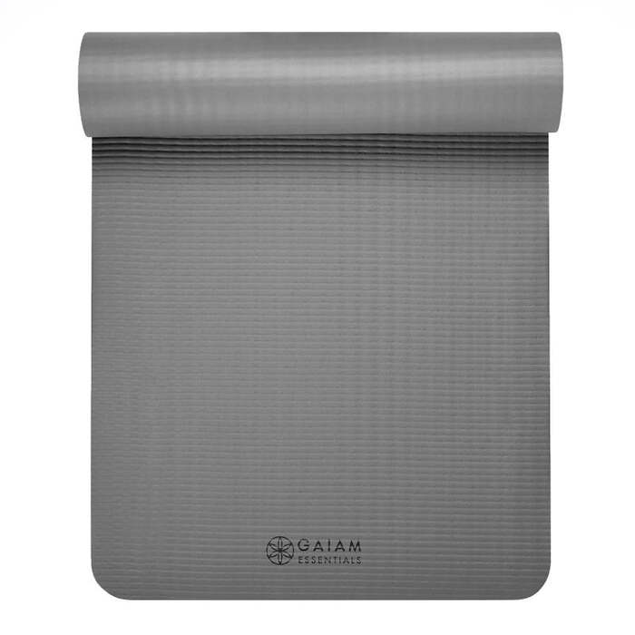Gaiam 10 mm Fitness Mat with Strap
