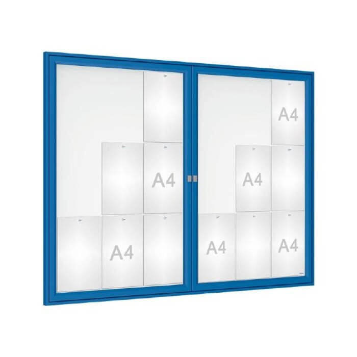 Tradition Double Door Outdoor Noticeboard