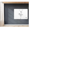 Naga Frameless Magnetic Whiteboard