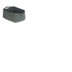 Shallow Rope Storage Baskets, Set of 6