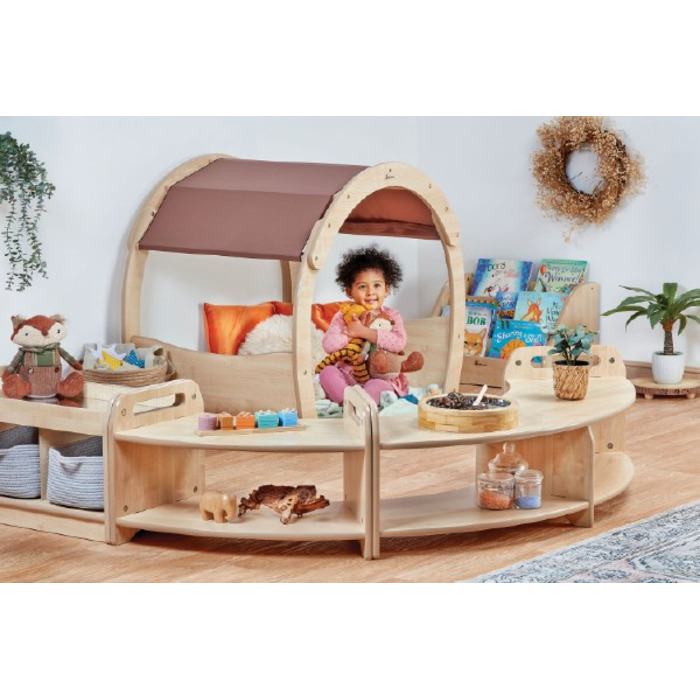 Open Sweep Shelving Unit