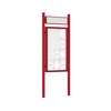 Premium Post Mounted Outdoor Noticeboard