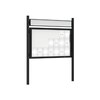 Premium Post Mounted Outdoor Noticeboard
