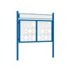 Premium Post Mounted Outdoor Noticeboard