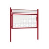 Premium Post Mounted Outdoor Noticeboard