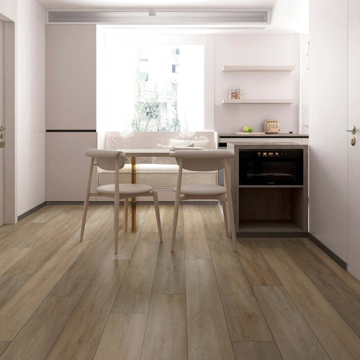 Lusso Bari Liberty Elm Plank Glue Down LVT Vinyl Flooring