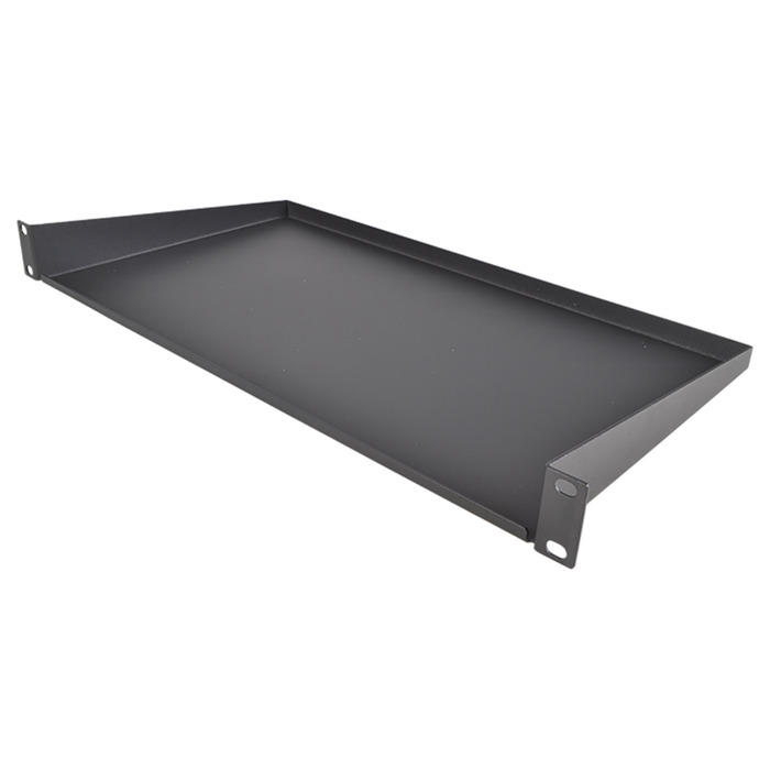 19" Blank Rack Shelf Universal Mounting holes - 1U