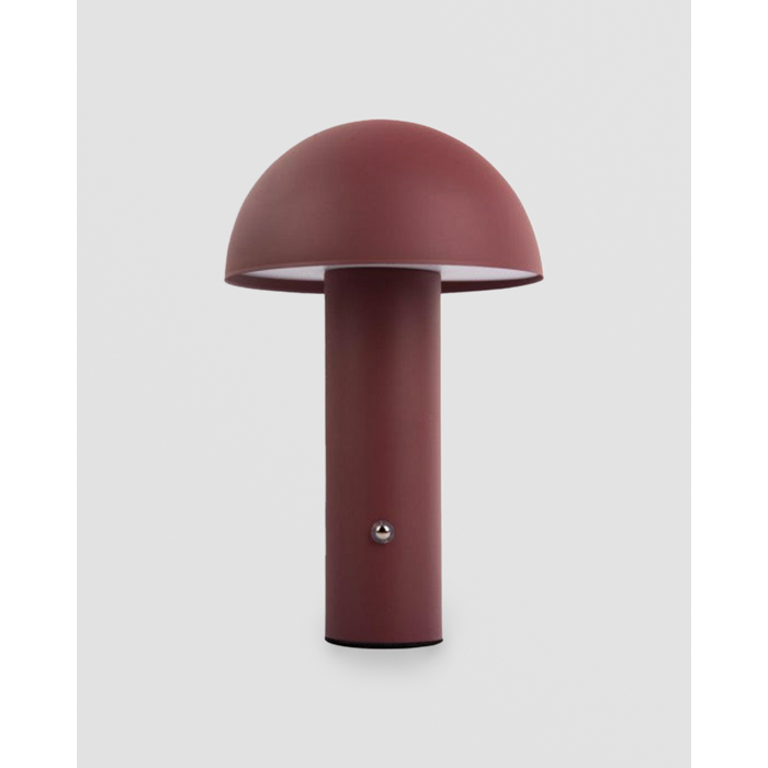 Table lamp Fuego - Red ochre