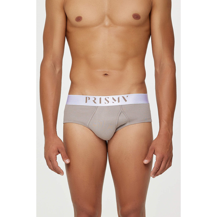 Prisma Core Taupe Ribbed Fly Brief