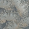 Opulenza Fan Vinyl Wallpaper Blue Rasch 659764