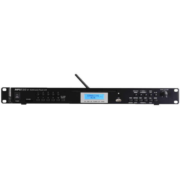 Multi Media Player with CD, USB, SD, Tuner, Bluetooth & DAB+ with Remote Control
