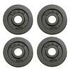 York 4x 2. 5kg Hammertone Cast Iron Olympic Plates