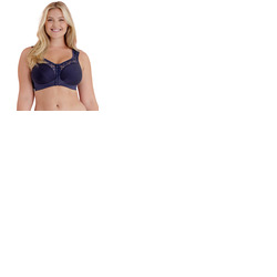 Miss Mary Of Sweden Cotton Lace Front Closure Bra