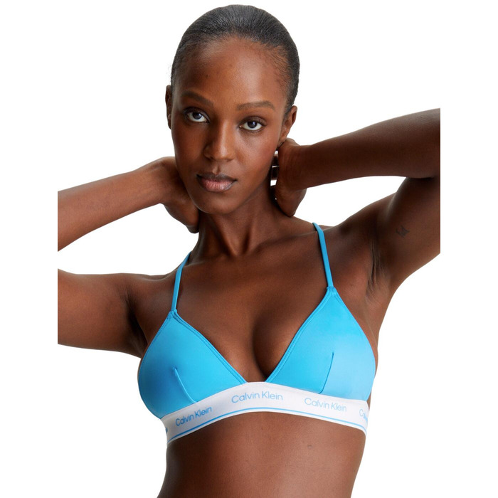 Calvin Klein CK Meta Legacy Triangle Bikini Top