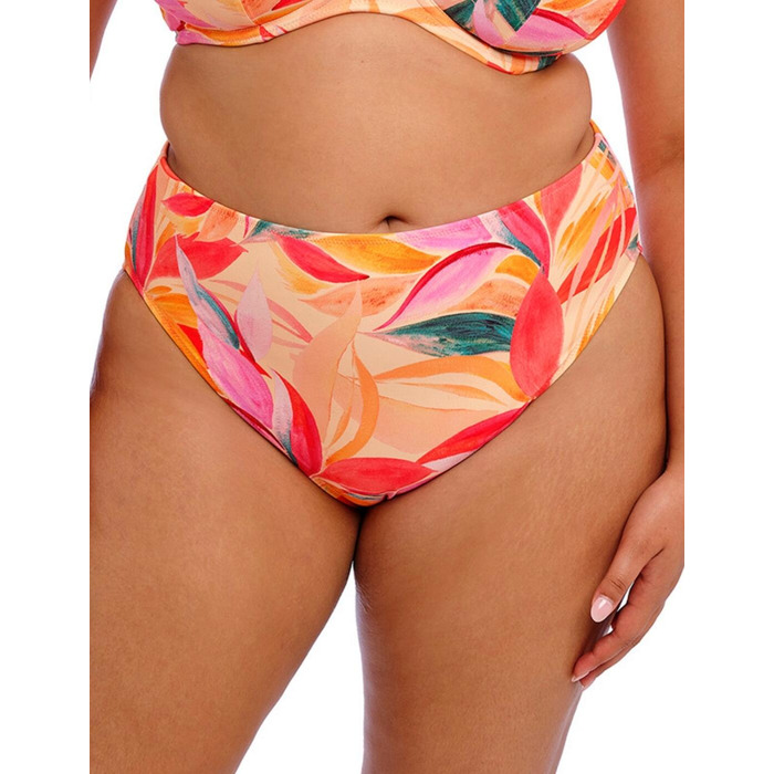 Elomi Sancho Beach Mid Rise Bikini Brief - Mango - XL - 16