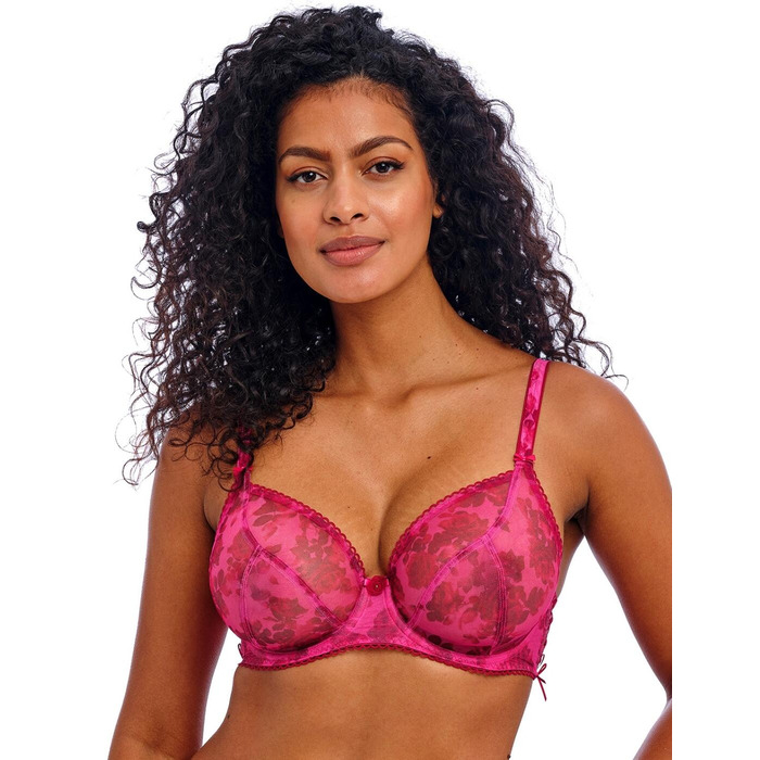 Freya Rose Blossom Plunge Bra - Red Rose - 30E