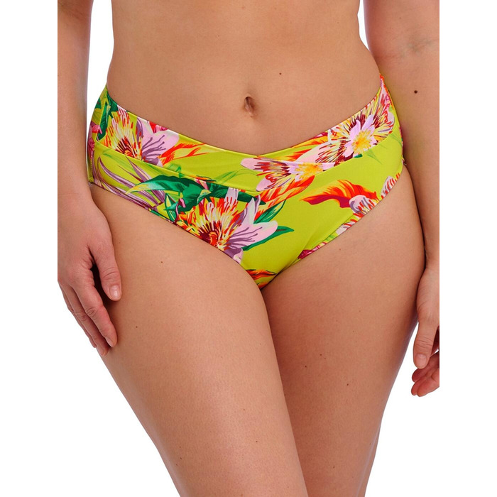 Fantasie Cala Macarella High Waist Bikini Brief - Zest - M - 12