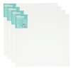 Exerz 60x60cm Stretched Canvas 4pk - 1. 7cm/ 280GSM 100% Cotton