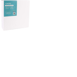 Exerz 30x30cm Stretched Canvas 5pk - 1. 7cm/ 280GSM 100% Cotton