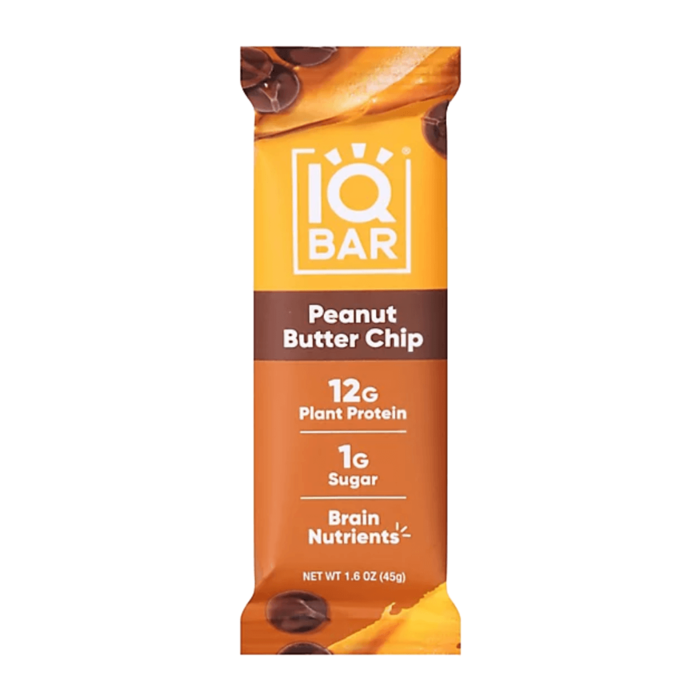 Peanut Butter Chip Protein Bar | IQBAR | Single bar