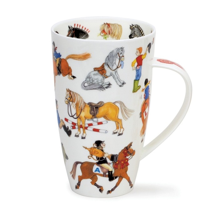 Dunoon Mugs Horseplay Henley Mug