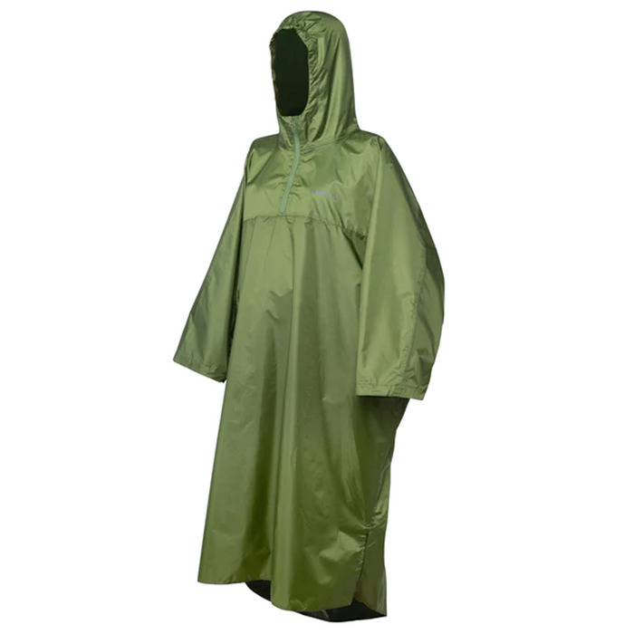 Trekmates Deluxe Waterproof Poncho Chive