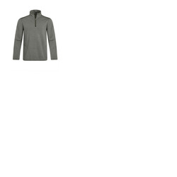 Weird Fish Sterling Eco 1/4 Zip Herringbone Fleece Dark Olive XL