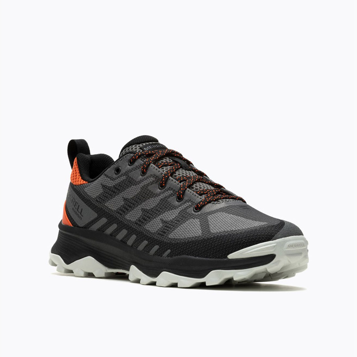 Merrell Speed Eco Men's Waterproof Shoe Charcoal/Tangerine 9. 5