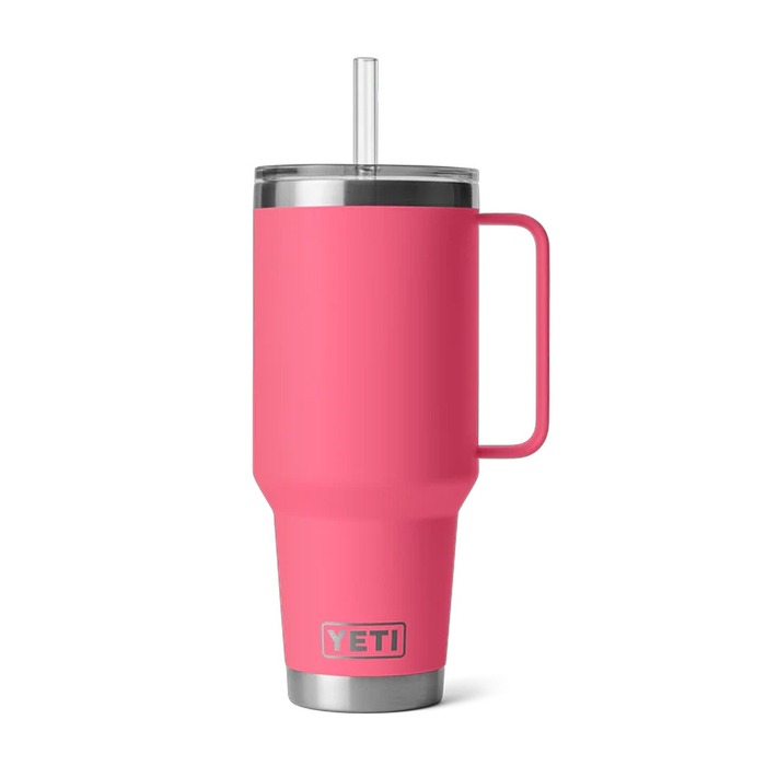 Yeti Rambler Straw Mug 42oz Tropical Pink