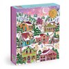 Galison - Joy Laforme Snowcap Village 1000 Piece Foil Puzzle
