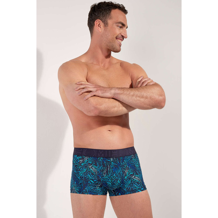 HOM FUNKY STYLE Trunk 403016 - Navy Print
