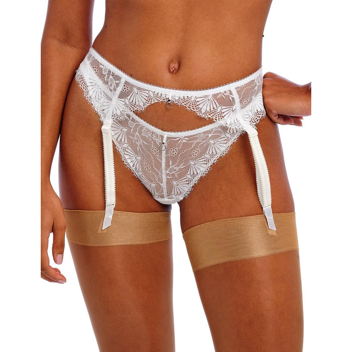 Freya Fascinate Suspender - White - L - 14