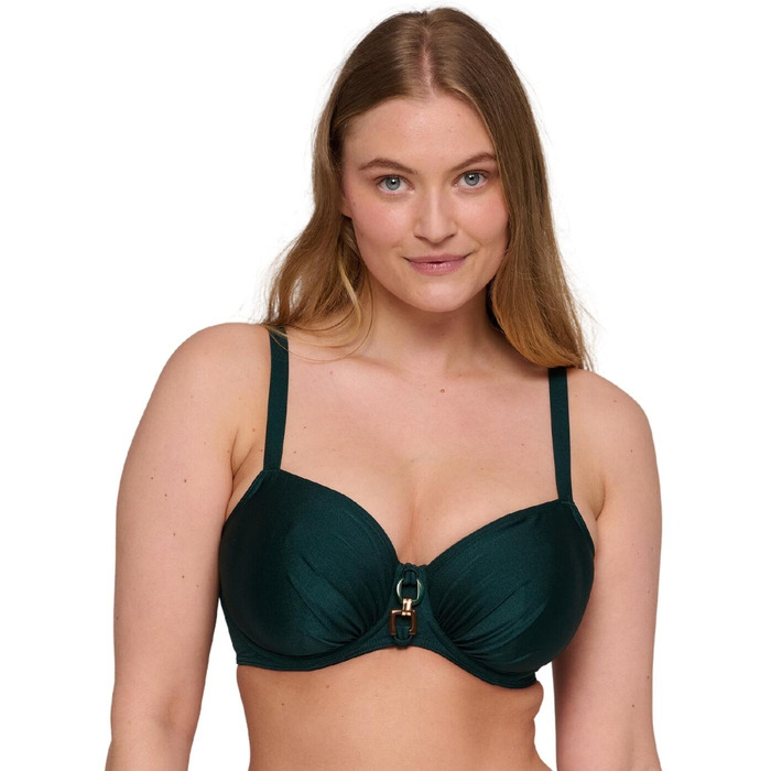 Prima Donna Swim Mangalore Full Cup Bikini Top - Jewel Green - 36B