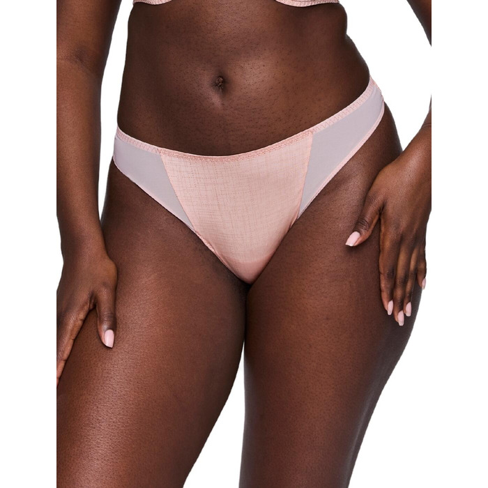 Prima Donna Twist Vennera Thong - Dusky Pink - XS - 8