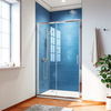 ELEGANT 1500mm Sliding Shower Door 6mm Tempered Glass Shower Screen